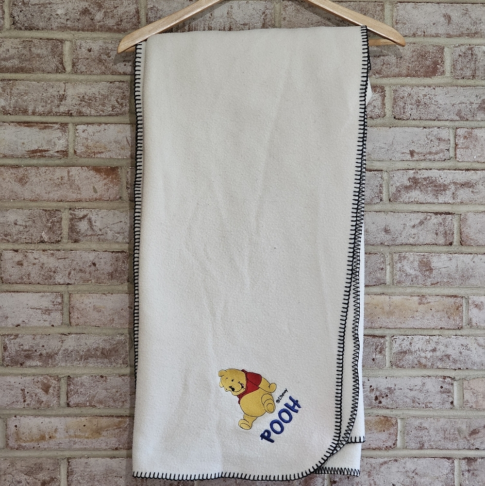 Vintage Disney Winnie the Pooh Fleece Blanket